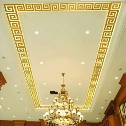 مرآة ديكورية على شكل حدود أكريليك