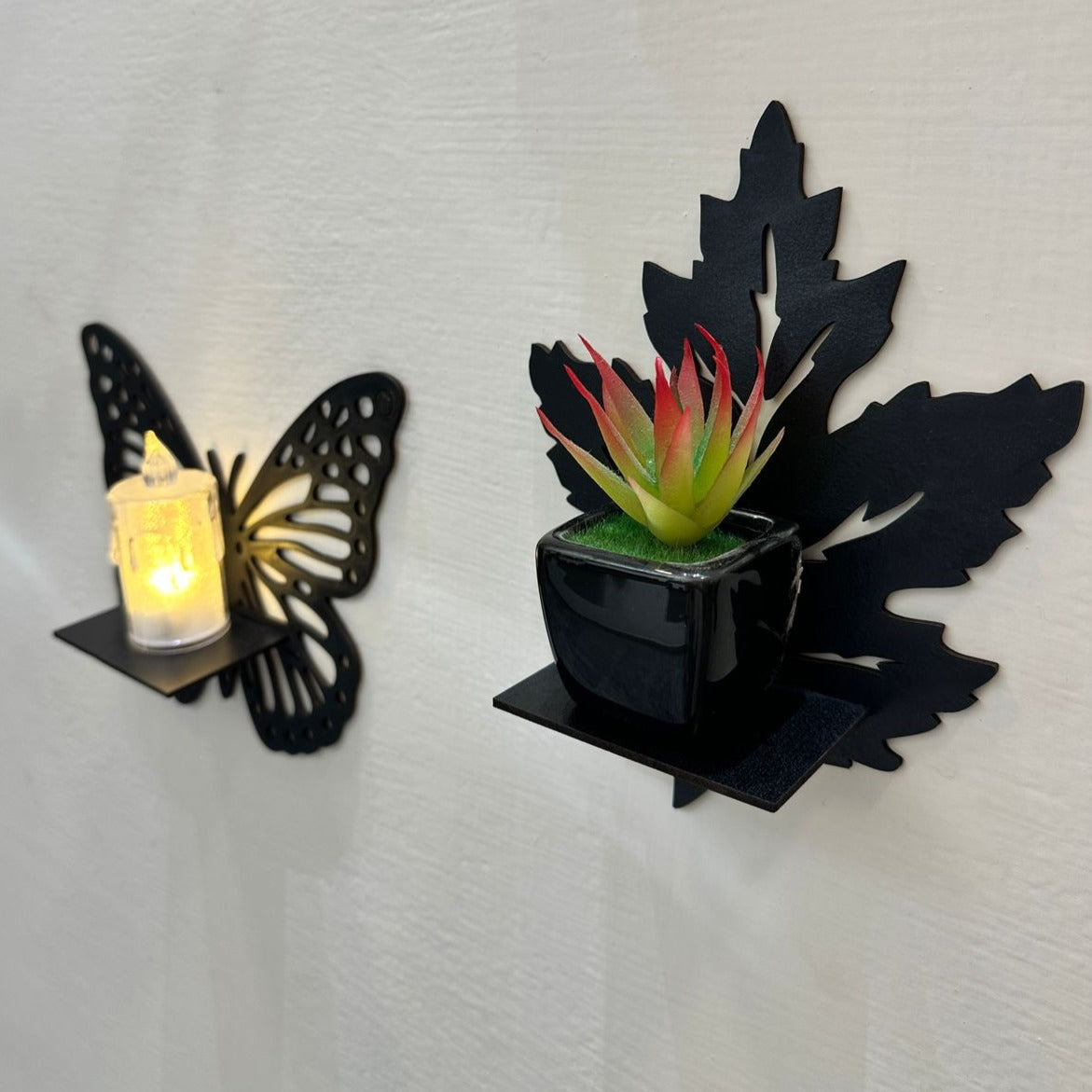 DIY Miniature Wooden Shelves