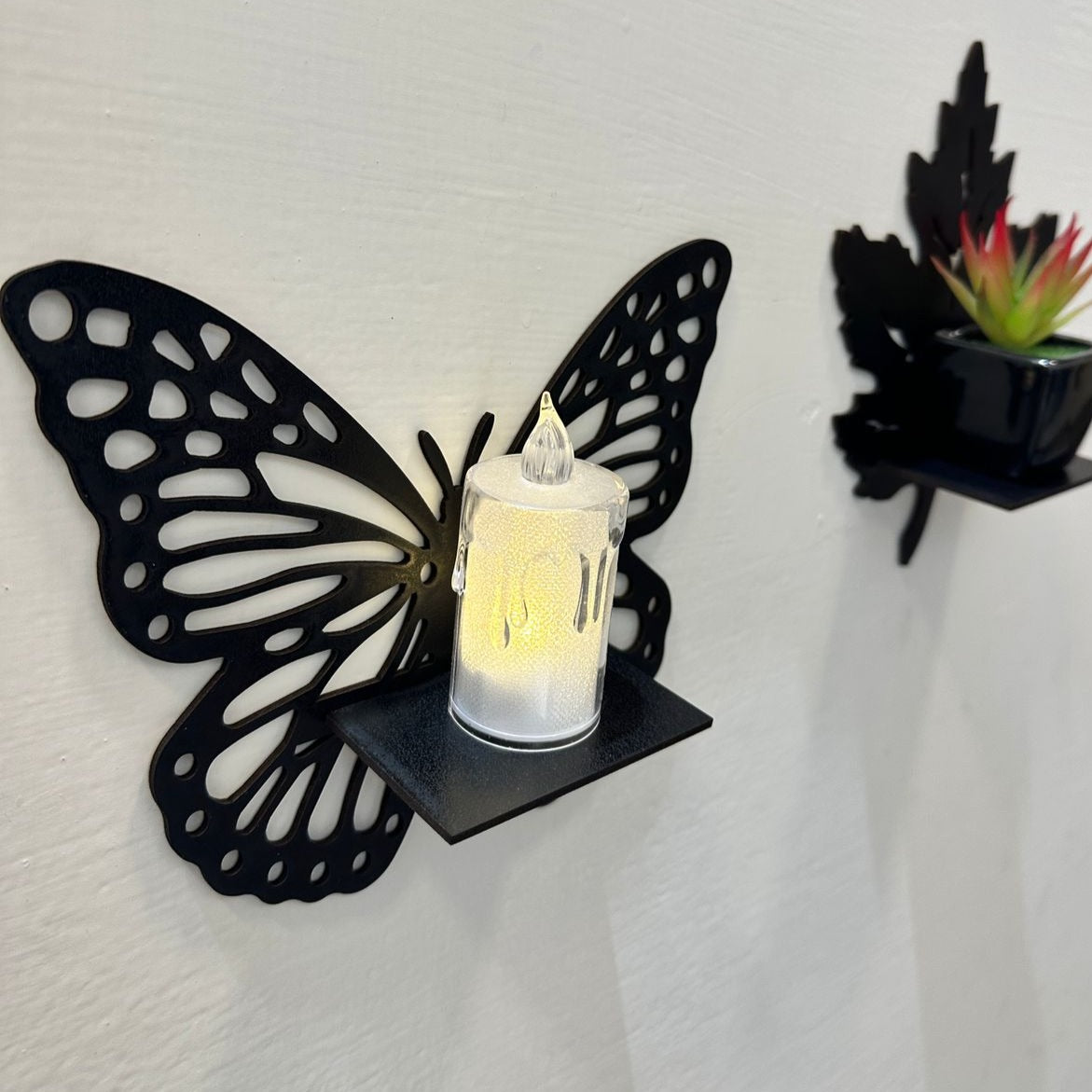 DIY Miniature Wooden Shelves